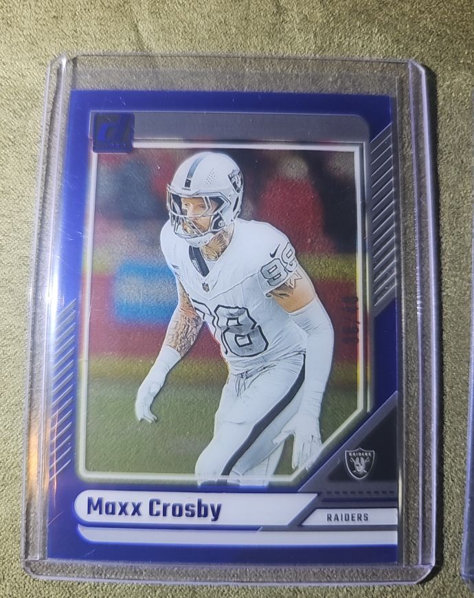 2024 Panini Donruss Clearly #29 Maxx Crosby — front