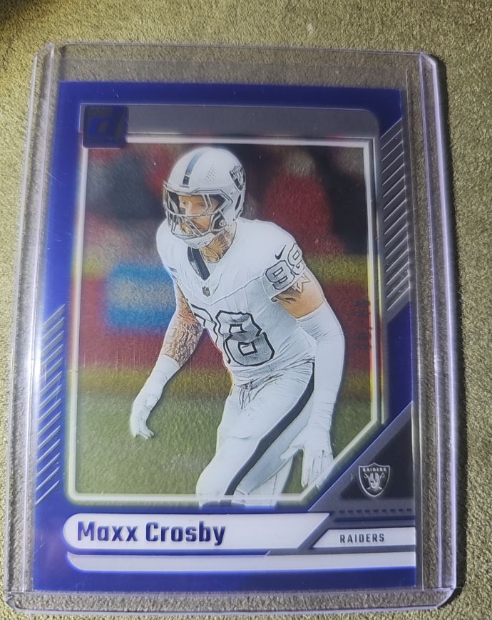 2024 Donruss Clearly #29 Maxx Crosby — front