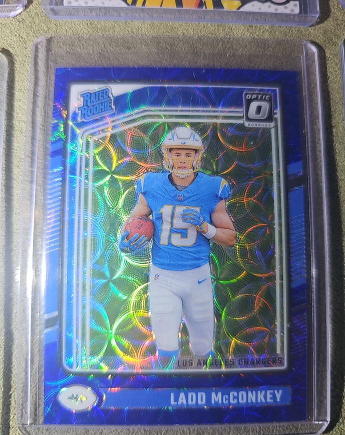 2024 Panini Donruss Optic #266 Ladd McConkey Rated Rookie — front