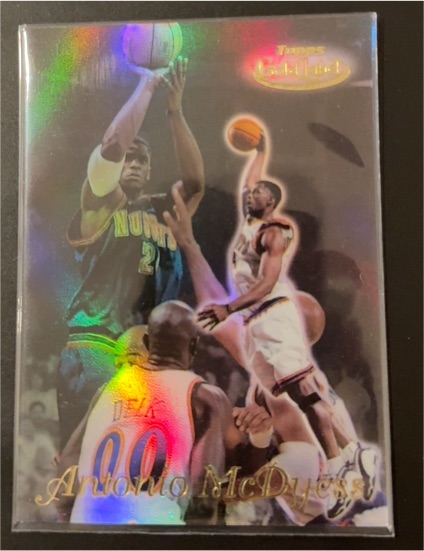 1997 Topps Finest Antonio McDyess — front