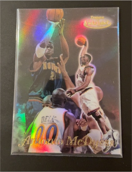 1999 Topps Gold Label Antonio McDyess — front