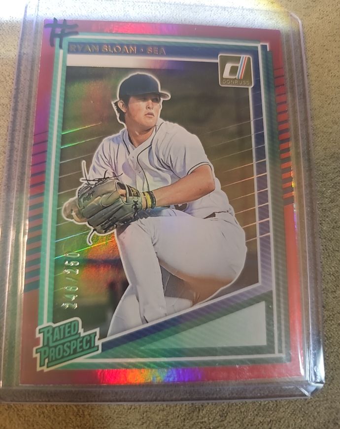 2025 Donruss #159 Ryan Sloan Rated Prospect — front