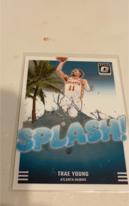 2024-25 Panini Donruss Optic #9 Trae Young Splash! — front