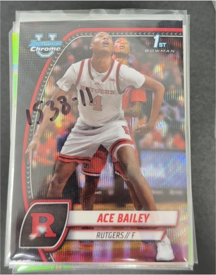 2024-25 Bowman University Chrome #1 Ace Bailey — front