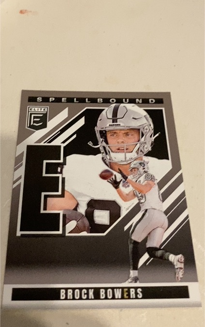 2025 Panini Donruss Elite #23 Brock Bowers Spellbound — front