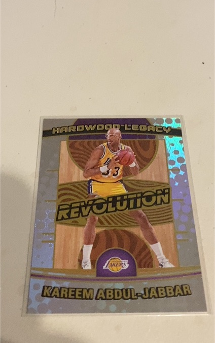 2024-25 Panini Revolution #11 Kareem Abdul-Jabbar Hardwood Legacy — front