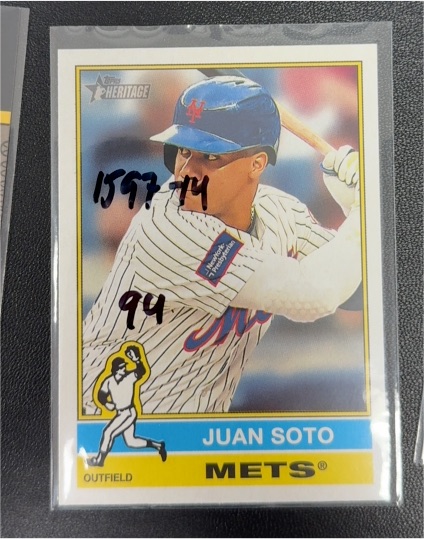 2025 Topps Heritage #286 Juan Soto — front