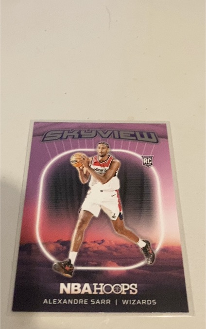 2024-25 Panini NBA Hoops Skyview #8 Alexandre Sarr — front