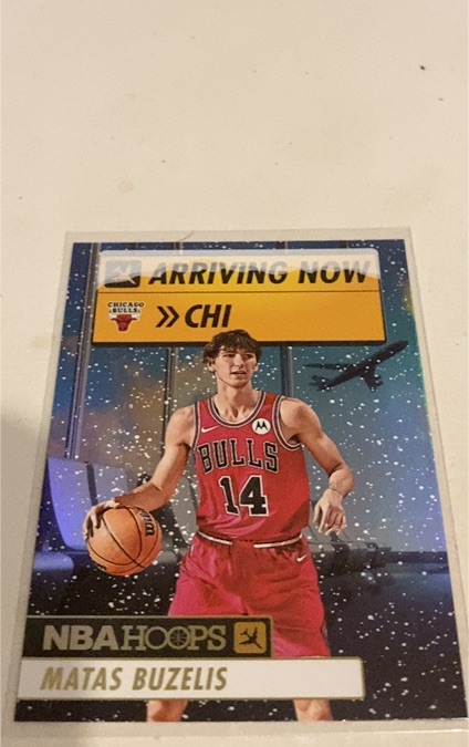 2024-25 Panini NBA Hoops #4 Matas Buzelis — front