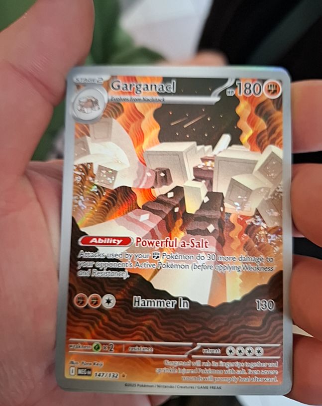 2025 Pokémon TCG #147 Garganacl — front