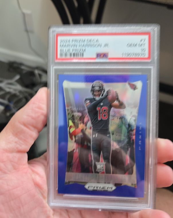 2024 Panini Prizm Deca #7 Marvin Harrison Jr. — front