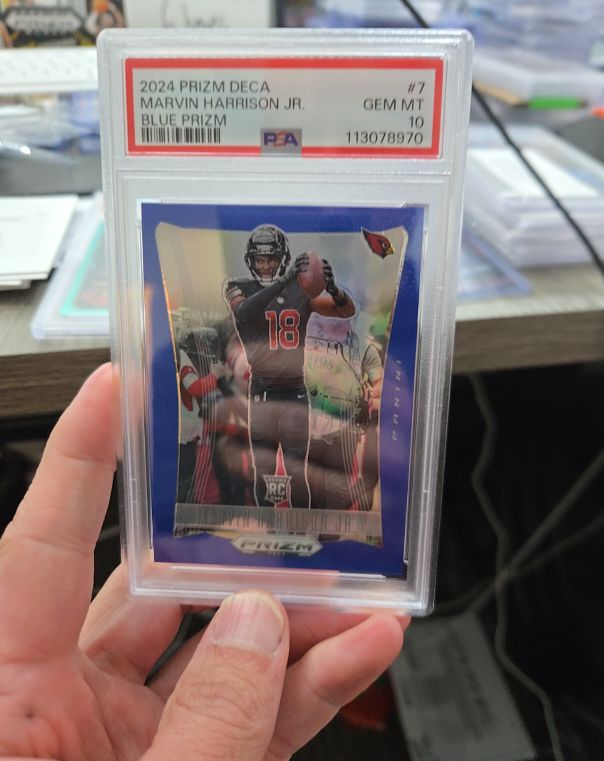 2024 Panini Prizm Deca #7 Marvin Harrison Jr. — front