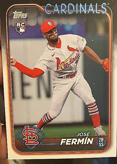 2024 Topps Series 1 #305 José Fermín — front