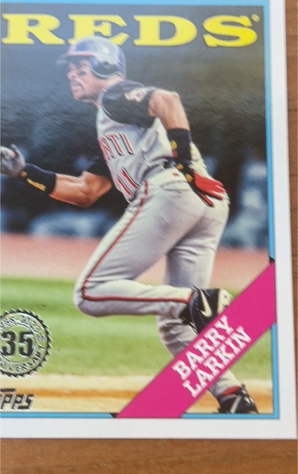 2023 Topps #T88-55 Barry Larkin 1988 Topps Baseball 35th Anniversary — front
