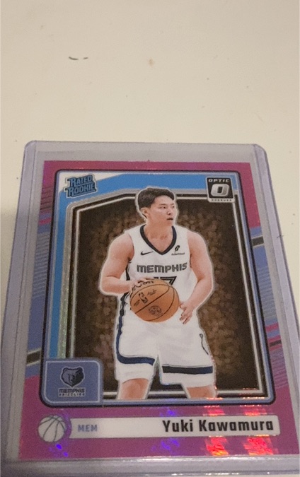 2024-25 Donruss Optic #287 Yuki Kawamura — front