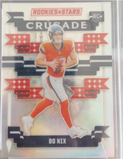 2024 Panini Rookies & Stars Crusade #C-BNX Bo Nix — front