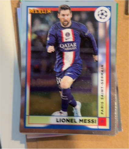 2022-23 Topps Merlin #104 Lionel Messi — front
