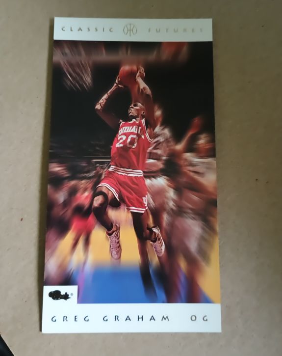 1993 Classic Futures #68 Greg Graham — front