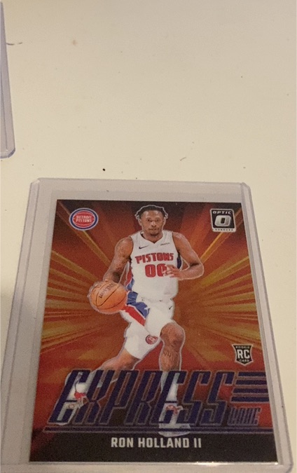 2024-25 Donruss Optic #15 Ron Holland II Express Lane Rookie — front