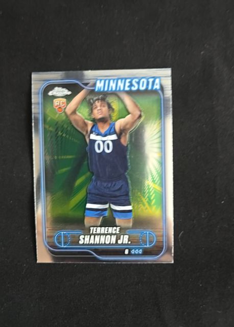 2024-25 Topps Chrome #105 Terrence Shannon Jr. — front