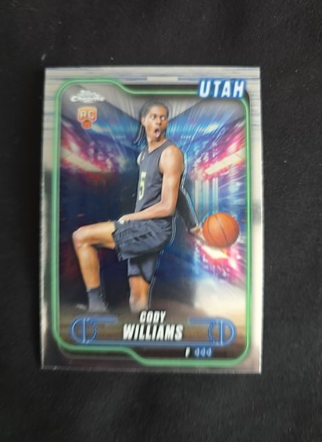 2024-25 Topps Chrome #160 Cody Williams — front