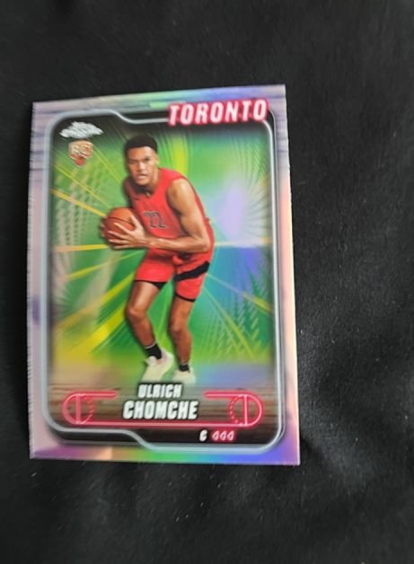2024-25 Topps Chrome #191 Ulrich Chomche — front