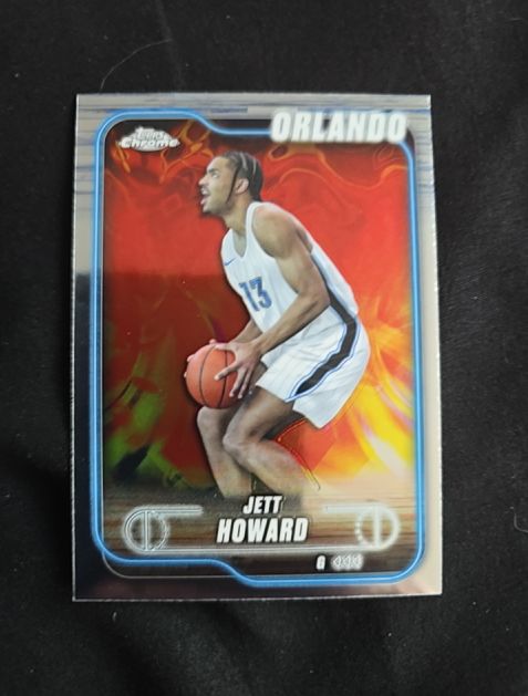 2024-25 Topps Chrome #1 Jett Howard — front