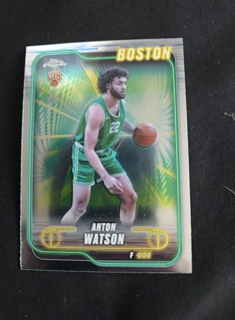 2024-25 Topps Chrome #107 Anton Watson — front