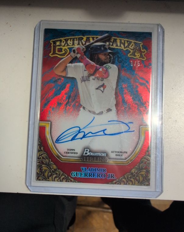 2024 Bowman Sterling Extravaganza #SEA-VG Vladimir Guerrero Jr. — front