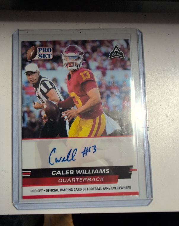 2022 Pro Set #PS-04 Caleb Williams — front