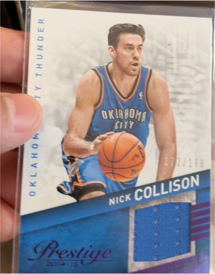 2014-15 Panini Prestige #072 Nick Collison — front