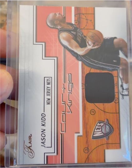 2002 Flair Court Kings #CK-JK Jason Kidd — front