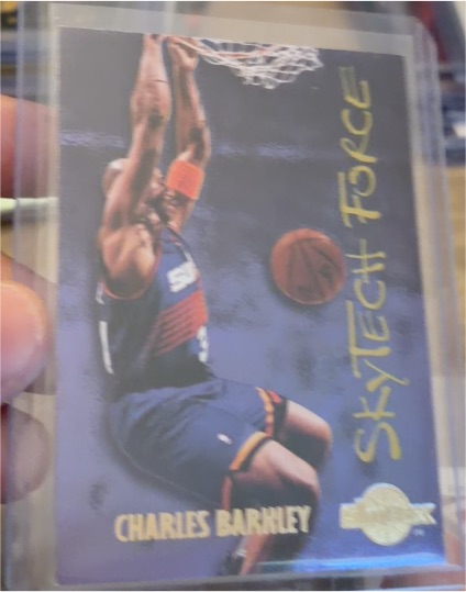 1994-95 SkyBox Premium #SF3 Charles Barkley SkyTech Force — front