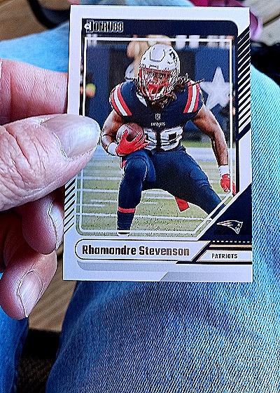 2024 Donruss Football #174 Rhamondre Stevenson Patriots — front
