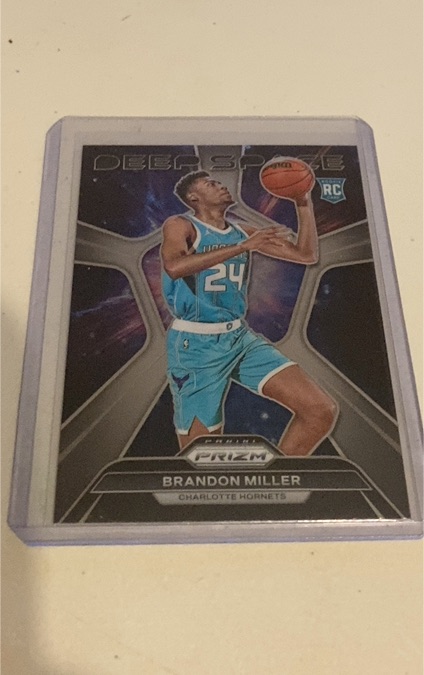 2023-24 Panini Prizm Deep Space #2 Brandon Miller — front