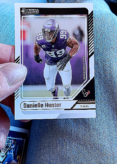 2024 Panini Donruss #123 Danielle Hunter — front