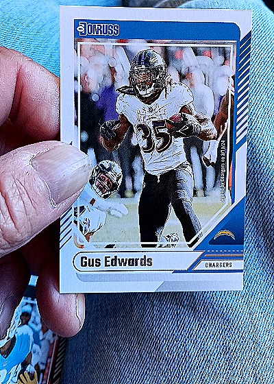 2024 Donruss #169 Gus Edwards — front