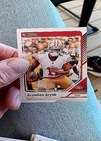 2024 Donruss #13 Brandon Aiyuk — front