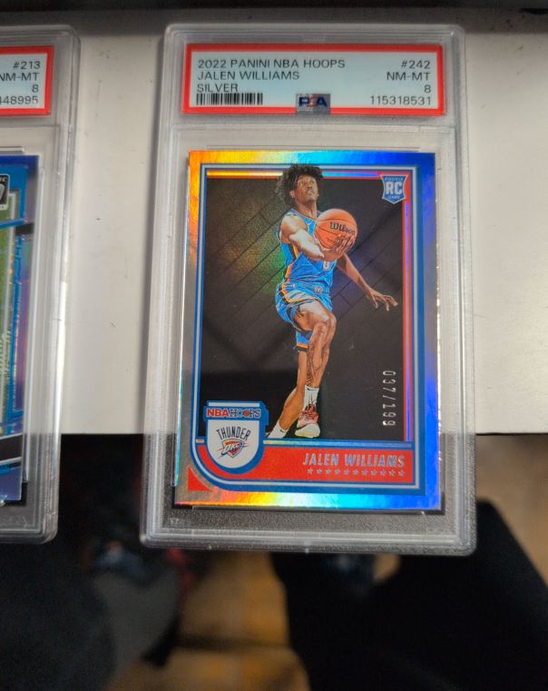 2022 Panini NBA Hoops #242 Jalen Williams — front