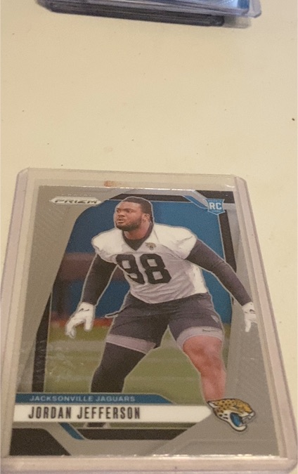 2024 Panini Prizm #358 Jordan Jefferson — front