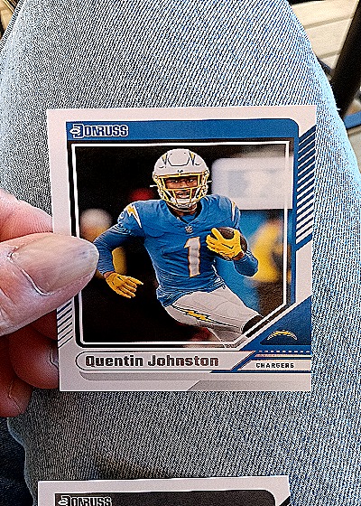 2024 Panini Donruss #288 Quentin Johnston — front