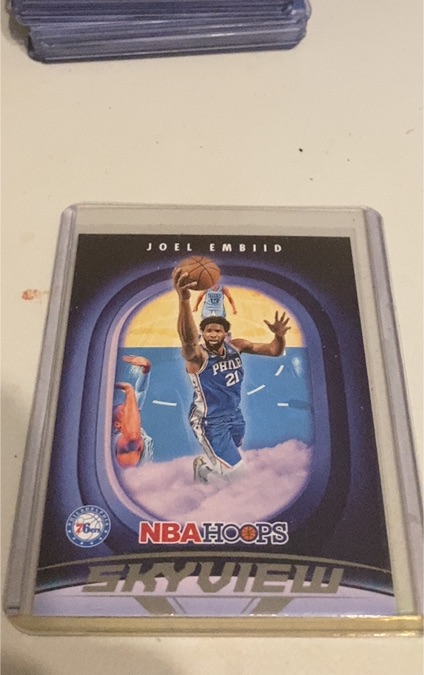 2023-24 Panini NBA Hoops #17 Joel Embiid — front