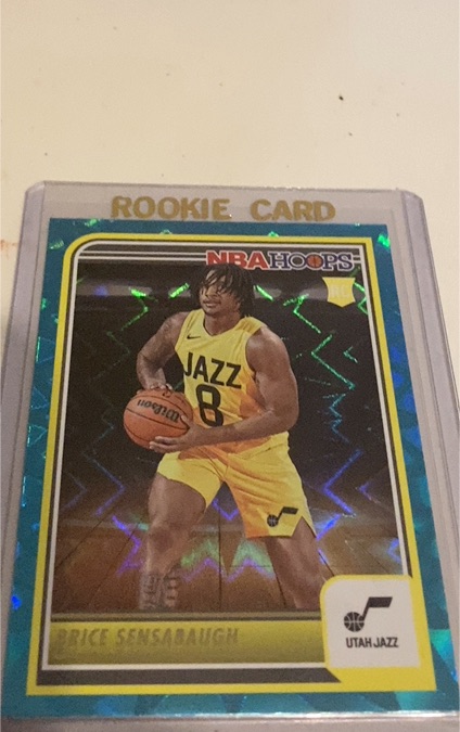 2023 Panini NBA Hoops #RC Brice Sensabaugh — front