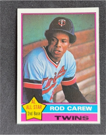 1976 Topps #400 Rod Carew — front