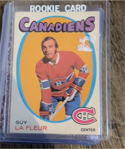 1971-72 O-Pee-Chee #148 Guy LaFleur Rookie Card — front