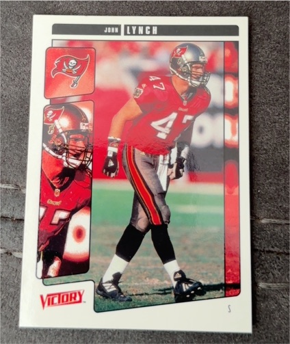 2001 Upper Deck Victory #S John Lynch — front