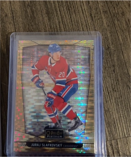 2024-25 O-Pee-Chee Platinum #20 Juraj Slafkovsky — front