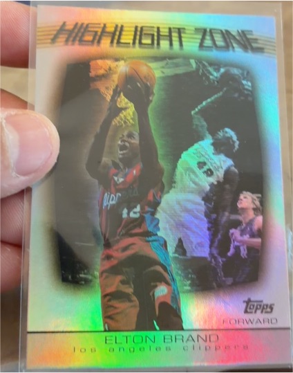 2003-04 Topps Highlight Zone Elton Brand — front