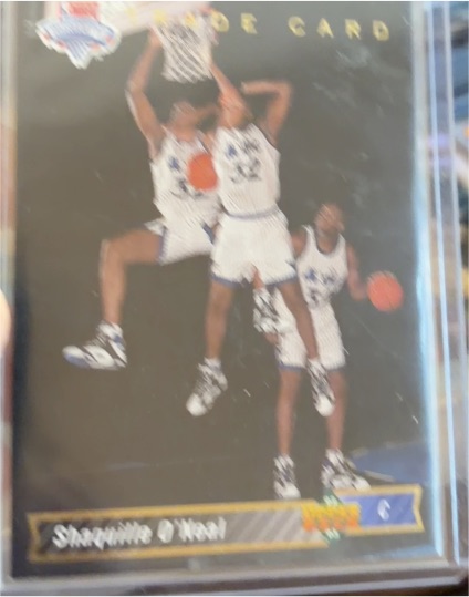 1992-93 Upper Deck #1B Shaquille O'Neal — front