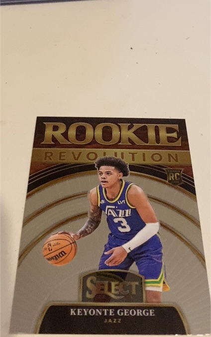 2023-24 Panini Select #2 Keyonte George Rookie Revolution — front